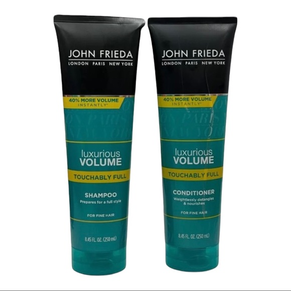 John Frieda Luxurious Volume Touchably Full (2) Shampoo (2) Conditioner 8.45 oz - Picture 2 of 6